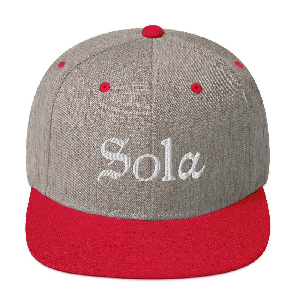 Sola Snapback Hat